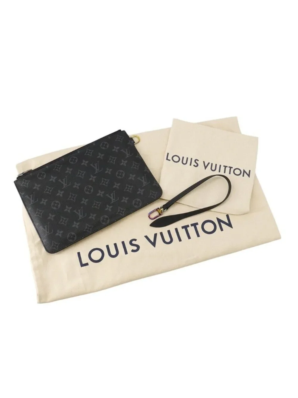 Louis Vuitton Tote Monogram Eclipse Cover Light Fragment